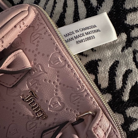 Juicy Couture Mini Valentine Dusty Blush Pink Shoulder Bag Purse NWOT - Picture 2 of 9
